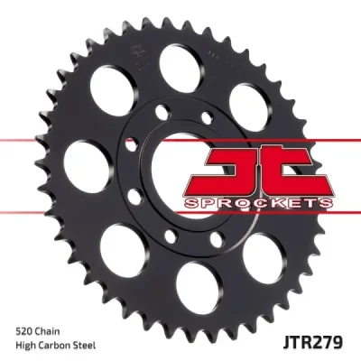 Zębatka tył stalowa JT , 39z rozmiar 520 (JTR279.39) Zębatka tył stalowa JT , 39z rozmiar 520 (JTR279.39)