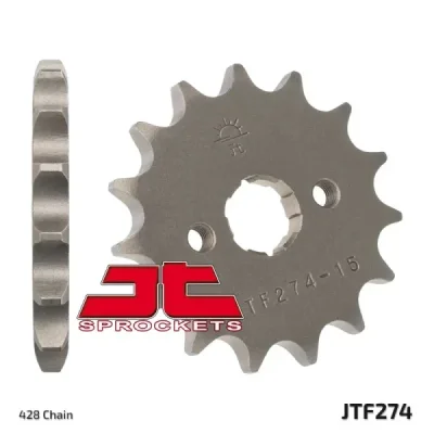 Zębatka przednia JT F274-13, 13Z, rozmiar 428 Zębatka przednia JT F274-13, 13Z, rozmiar 428