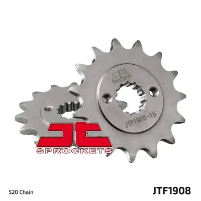 Zębatka przednia JT F1908-15, 15Z, rozmiar 520Alternatywnie: 7260846