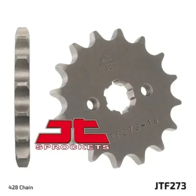 Zębatka przednia JT F273-16, 16Z, rozmiar 428 Zębatka przednia JT F273-16, 16Z, rozmiar 428