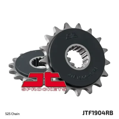 Zębatka przednia JT F1904-17RB, 17Z, rozmiar 525 z tłumikiemAlternatywnie: 7261571 Zębatka przednia JT F1904-17RB, 17Z, rozmiar 525 z tłumikiemAlternatywnie: 7261571