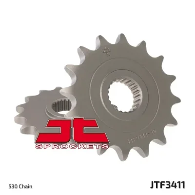 Zębatka przód JT , 16z rozmiar 530 (JTF3411.16) Zębatka przód JT , 16z rozmiar 530 (JTF3411.16)