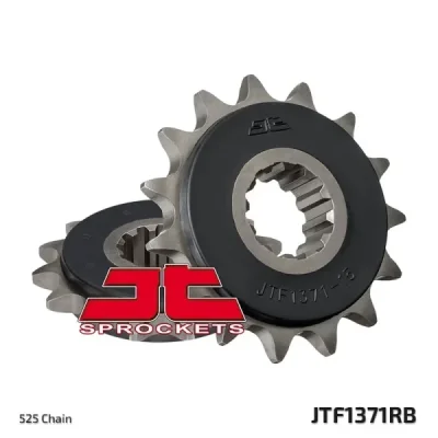 Zębatka przednia JT F1371-15RB, 15Z, rozmiar 525 z tłumikiemAlternatywnie: 7263171 Zębatka przednia JT F1371-15RB, 15Z, rozmiar 525 z tłumikiemAlternatywnie: 7263171