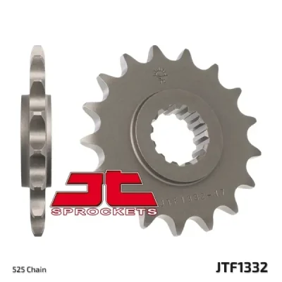 Zębatka przód JT , 15z rozmiar 525 (JTF1332.15) Zębatka przód JT , 15z rozmiar 525 (JTF1332.15)