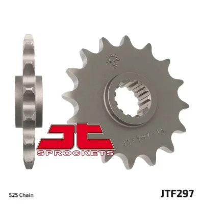 Zębatka przednia JT F297-15, 15Z, rozmiar 525Alternatywnie: 7260374 Zębatka przednia JT F297-15, 15Z, rozmiar 525Alternatywnie: 7260374