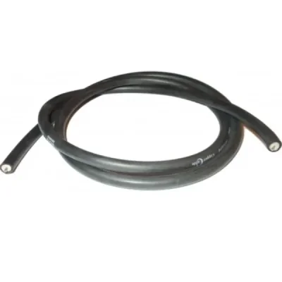 Tesla Przewód Wysokiego Napięcia Zapłonowy (Copper Cable - Miedziany Rdzeń) Silikonowy 7Mm (Czarny) - Cena Za 1M