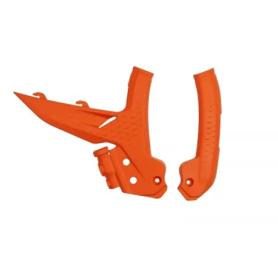 Osłony ramy UFO KTM SX-F 250 350 450 SX 125 250 300 2023 pomarańczowe (KT05020127)