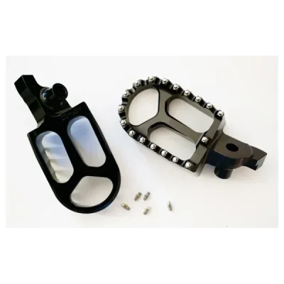 Podnóżek kierowcy JR Suzuki RMZ 250 07-09 RMZ 450 05-07 aluminiowy czarny 2 szt. (L13A301K) Podnóżek kierowcy JR Suzuki RMZ 250 07-09 RMZ 450 05-07 aluminiowy czarny 2 szt. (L13A301K)