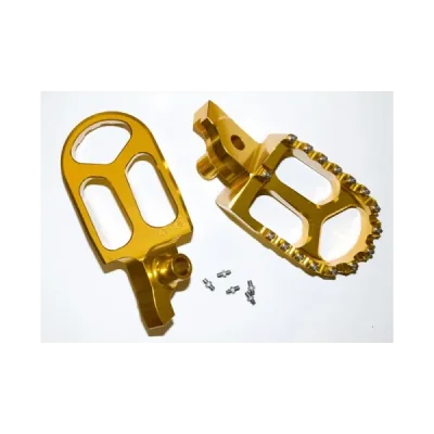 Podnóżek kierowcy JR Suzuki RMZ 250 07-09 RMZ 450 05-07 aluminiowy zloty 2 szt. (L13A301G) Podnóżek kierowcy JR Suzuki RMZ 250 07-09 RMZ 450 05-07 aluminiowy zloty 2 szt. (L13A301G)
