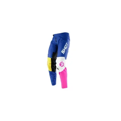 Shot Racing Spodnie Cross/Enduro Pants Devo Storm Navy Niebieski 28