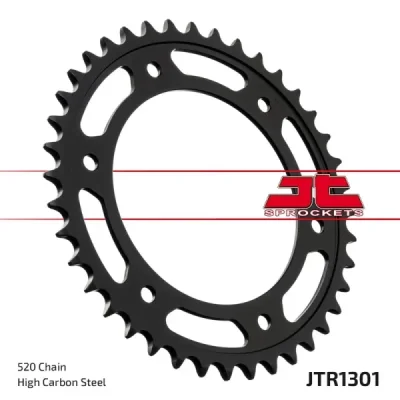 Zębatka tylna stalowa JT R1301-42, 42Z, rozmiar 520 Zębatka tylna stalowa JT R1301-42, 42Z, rozmiar 520