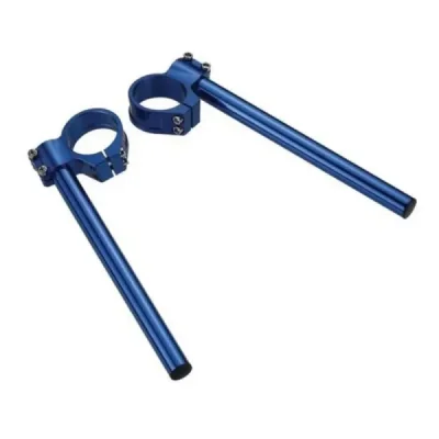 Kierownica clip-on regulowana street Accel niska uchwyt 50mm niebieska (MH0450BL)