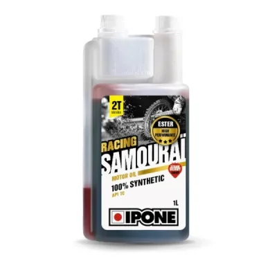 Olej do mieszanki Samourai Racing 2T ester syntetyk 1L - Ipone