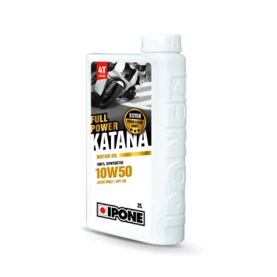 Olej silnikowy Full Power Katana MA2 10W50 ester syntetyk 2L - Ipone Olej silnikowy Full Power Katana MA2 10W50 ester syntetyk 2L - Ipone