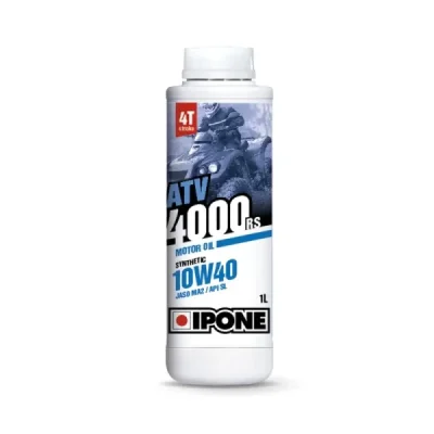 Olej silnikowy ATV 4000 RS 10W40 półsyntetyk 1L - Ipone Olej silnikowy ATV 4000 RS 10W40 półsyntetyk 1L - Ipone