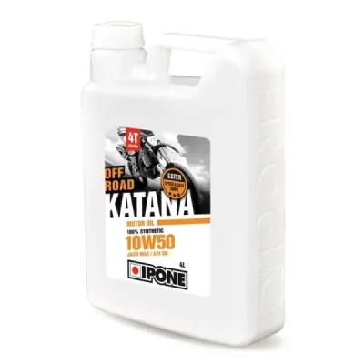 Olej silnikowy Katana MA2 10W50 ester syntetyk 4L off road - Ipone