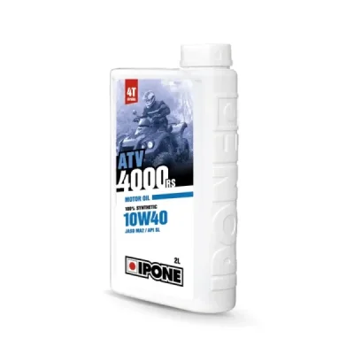 Olej silnikowy ATV 4000 RS 10W40 półsyntetyk 2L - Ipone Olej silnikowy ATV 4000 RS 10W40 półsyntetyk 2L - Ipone