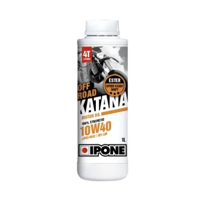 Olej silnikowy Katana MA2 10W40 ester syntetyk 1L off road - Ipone