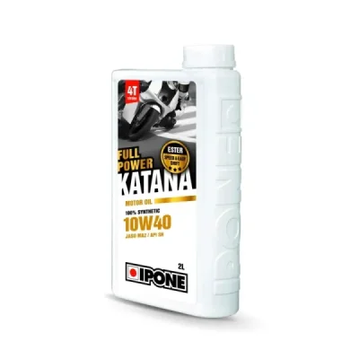 Olej silnikowy Full Power Katana MA2 10W40 ester syntetyk 2L - Ipone Olej silnikowy Full Power Katana MA2 10W40 ester syntetyk 2L - Ipone