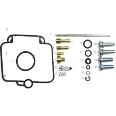 Zestaw naprawczy gaźnika Bearing Worx CK70711 (26-1104) Zestaw naprawczy gaźnika Bearing Worx CK70711 (26-1104)