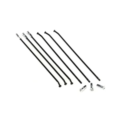 Szprychy tylne komplet 18" z nyplami kolor czarny Suzuki RMZ 250 '07-'19, RMZ 450 '05-'19 - Haan Wheels Szprychy tylne komplet 18" z nyplami kolor czarny Suzuki RMZ 250 '07-'19, RMZ 450 '05-'19 - Haan Wheels