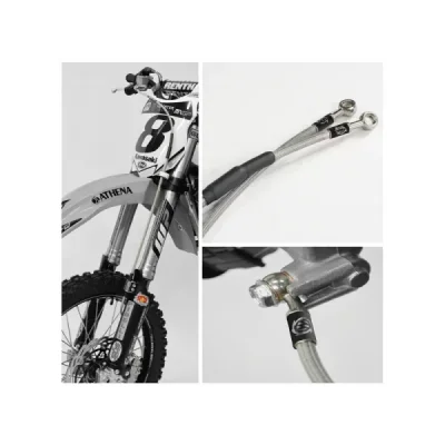 Moto-Master Przewód Hamulcowy W Stalowym Oplocie Przód Gasgas, Husqvarna, Ktm Sx/Sxf 125/450 '04- (Patrz Opis Towaru) Cross Moto-Master Przewód Hamulcowy W Stalowym Oplocie Przód Gasgas, Husqvarna, Ktm Sx/Sxf 125/450 '04- (Patrz Opis Towaru) Cross