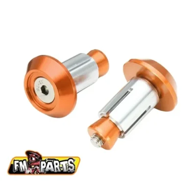Końcówki kierownicy Fm-Parts korki aluminium pomarańczowy (FPHBE004OR) Końcówki kierownicy Fm-Parts korki aluminium pomarańczowy (FPHBE004OR)