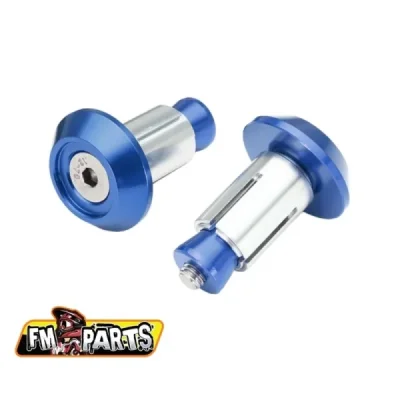 Końcówki kierownicy Fm-Parts korki aluminium niebieski (FPHBE004BL) Końcówki kierownicy Fm-Parts korki aluminium niebieski (FPHBE004BL)
