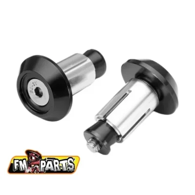 Końcówki kierownicy Fm-Parts korki aluiminium czarny (FPHBE004BK) Końcówki kierownicy Fm-Parts korki aluiminium czarny (FPHBE004BK)