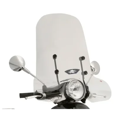 Szyba akcesoryjna Kappa  Piaggio Vespa Primavera Sprint 50 125 150 2014-2020 50x69 przeźroczysta (5608AK)
