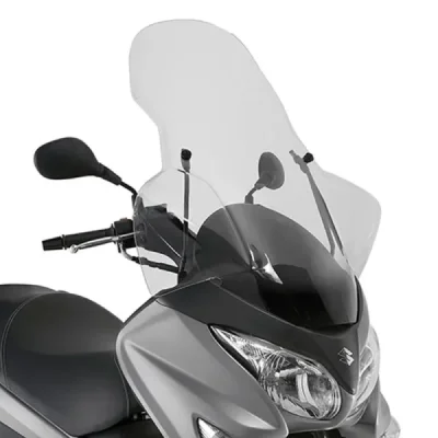 Szyba akcesoryjna Kappa  Suzuki Burgman 125 200 2006-2013 84,5x65,5 cm przeźroczysta (3106DTK)