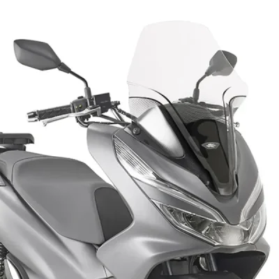 Szyba akcesoryjna Kappa  Honda PCX 125 2018-2020 60,5x43,5 cm przeźroczysta (1129DTK)