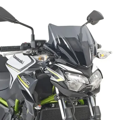 Szyba akcesoryjna Kappa  Kawasaki Z 650 2020 28x36,5 cm przyciemniana (4128SK)