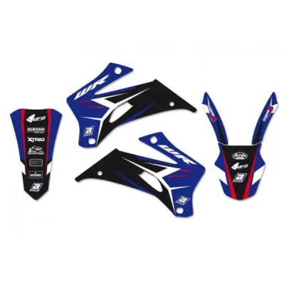 Blackbird Komplet Naklejek (Oklein) Yamaha Wr 250F '07-'14, Wr 450F '07-'11 Dream 4 Niebieski Czarny