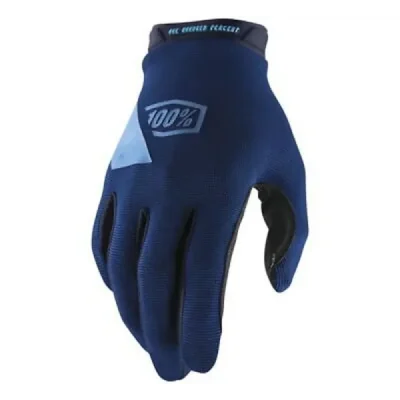 100 Procent Rękawice Cross/Enduro Ridecamp Navy Niebieski L 100 Procent Rękawice Cross/Enduro Ridecamp Navy Niebieski L