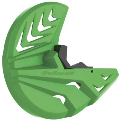 Osłona tarczy hamulcowej i przedniego zawieszenia Polisport zielono 05-czarna (8151100003) Osłona tarczy hamulcowej i przedniego zawieszenia Polisport zielono 05-czarna (8151100003)