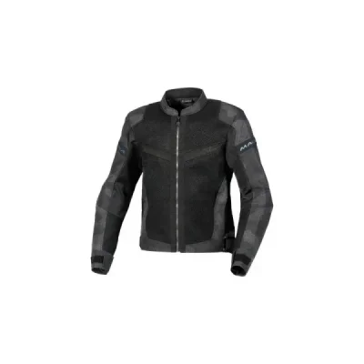 Macna Kurtka Velotura Motorcycle Jacket Black Grey Camo Czarny Szary Camo L