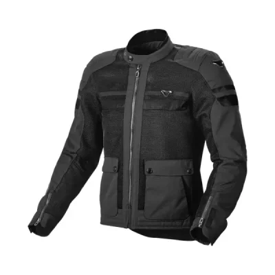 Macna Kurtka (Mesh) Fluent Motorcycle Jacket Black Czarny L