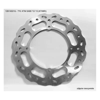 Tarcza hamulcowa Grosskopf tył KTM SX85 12-13 KT08RI (1281X001G) Tarcza hamulcowa Grosskopf tył KTM SX85 12-13 KT08RI (1281X001G)