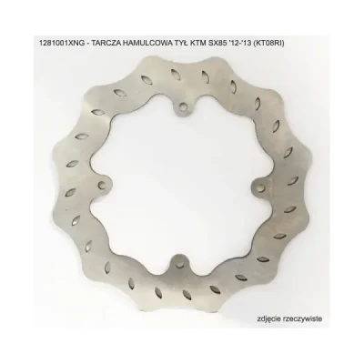 Tarcza hamulcowa Grosskopf tył KTM SX85 12-13 KT08RI (1281001XNG) Tarcza hamulcowa Grosskopf tył KTM SX85 12-13 KT08RI (1281001XNG)