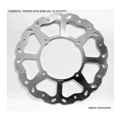 Tarcza hamulcowa Grosskopf przód KTM SX 85 04-13 KT07FI (1029001G) Tarcza hamulcowa Grosskopf przód KTM SX 85 04-13 KT07FI (1029001G)