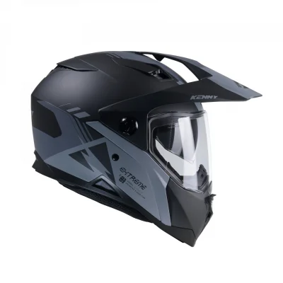 Kask dual-sport Extreme black/grey matt XS (53-54 cm) - Kenny Racing Kask dual-sport Extreme black/grey matt XS (53-54 cm) - Kenny Racing