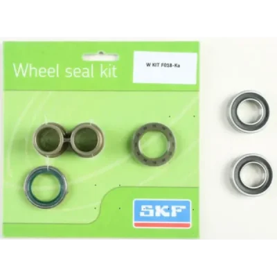 Zestaw łożysk przedniego koła z uszczelniaczami i tulejkami Kawasaki KXF 250 '06-'19, KXF 450 '06-'18, KX 125/250 '06-'07 - SKF Zestaw łożysk przedniego koła z uszczelniaczami i tulejkami Kawasaki KXF 250 '06-'19, KXF 450 '06-'18, KX 125/250 '06-'07 - SKF