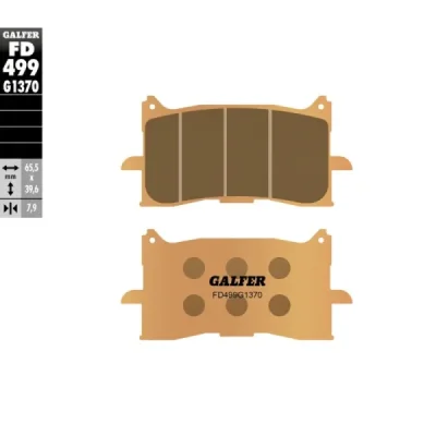 Klocki hamulcowe Galfer KH 679 (FD499G1370) Klocki hamulcowe Galfer KH 679 (FD499G1370)