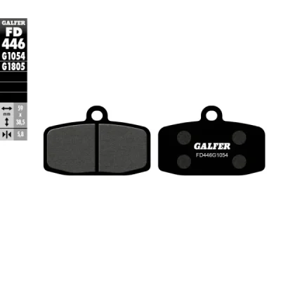 Klocki hamulcowe Galfer KH 612 (FD446G1054) Klocki hamulcowe Galfer KH 612 (FD446G1054)