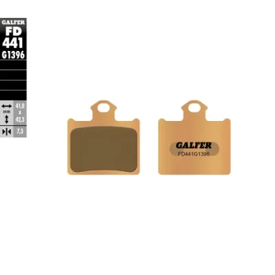 Klocki hamulcowe Galfer KH 602 (FD441G1396) Klocki hamulcowe Galfer KH 602 (FD441G1396)