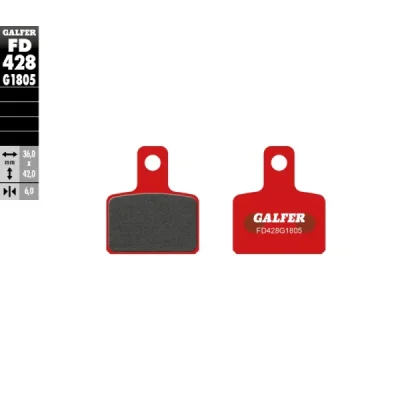 Klocki hamulcowe Galfer KH 495 (FD428G1805) Klocki hamulcowe Galfer KH 495 (FD428G1805)