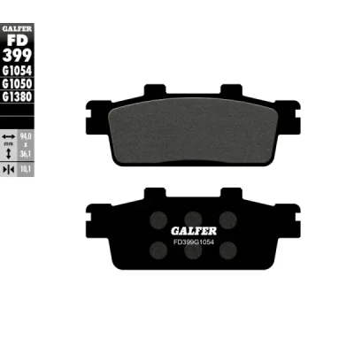 Klocki hamulcowe Galfer KH 427 (FD399G1054) Klocki hamulcowe Galfer KH 427 (FD399G1054)
