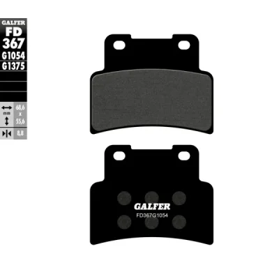 Klocki hamulcowe Galfer KH 432 (FD367G1054) Klocki hamulcowe Galfer KH 432 (FD367G1054)