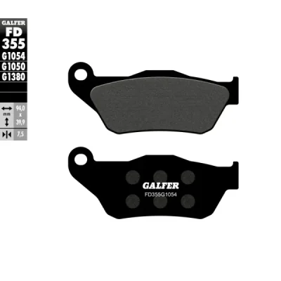 Klocki hamulcowe Galfer KH 430 (FD355G1054) Klocki hamulcowe Galfer KH 430 (FD355G1054)